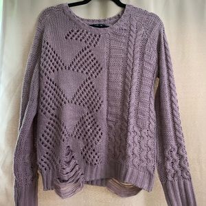 Sweater purple!